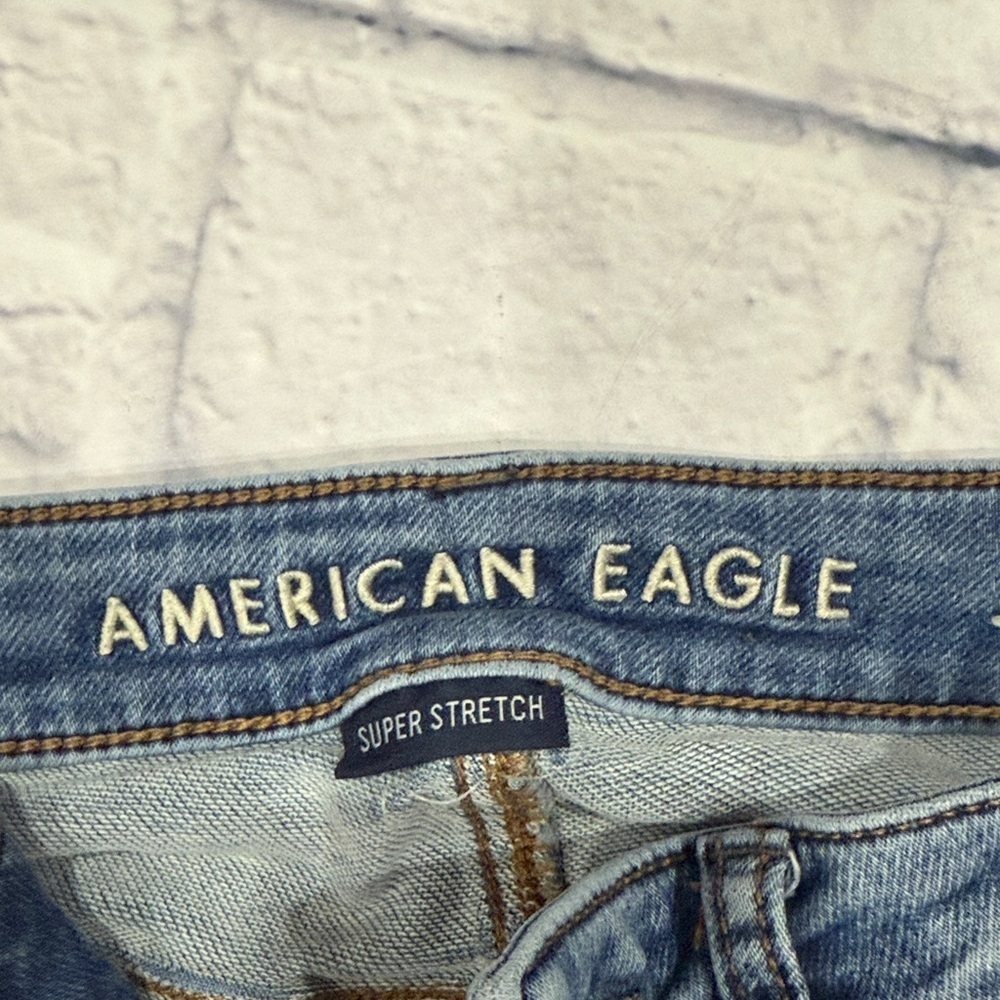 American Eagle Outfitters Dark Blue Skinny Jeans - Picture 2 of 9